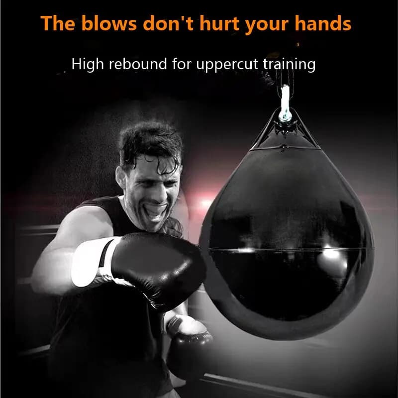 Sacco da boxe pesante riempito d'acqua sospeso per allenamento di boxe professionale all'ingrosso in fabbrica
