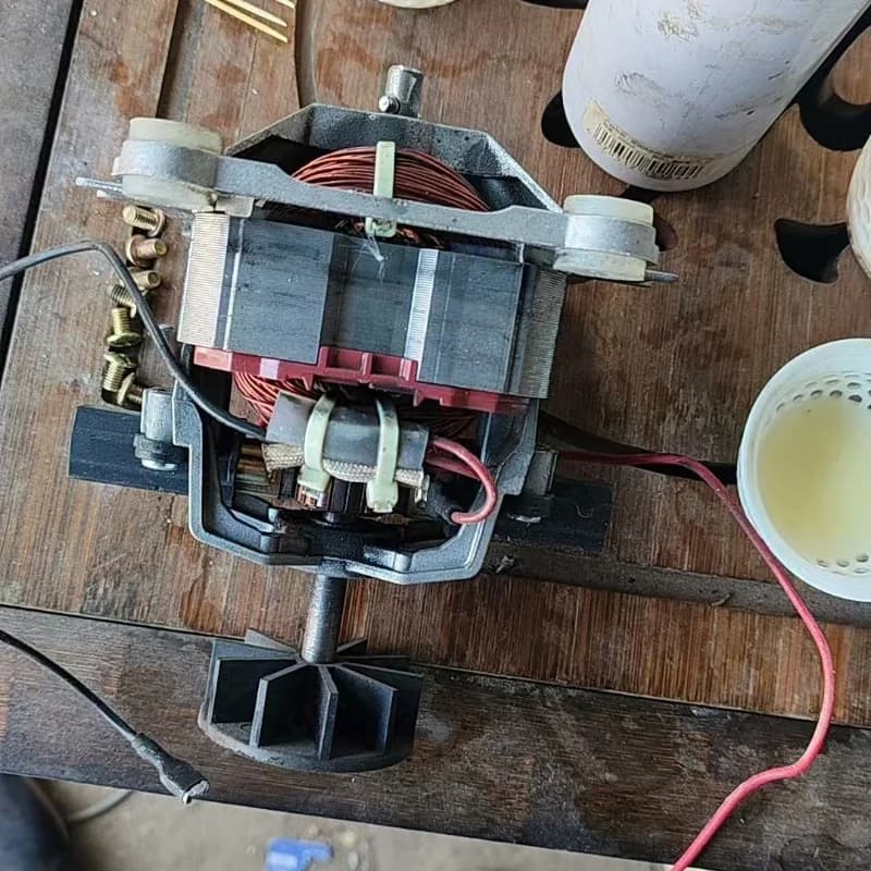2L Blender Motor Pure Copper Wire High Power Juicer Mixer Motor 9525 7630 Universal Replacement Parts