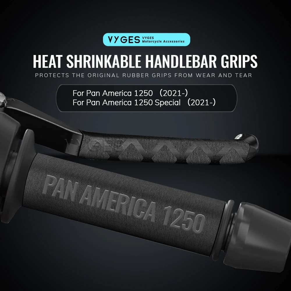 Manopole Termoretraibili per Moto, Copri Leva Frizione e Freno, Guanti per Manubrio per Pan America 1250 e America 1250 Special