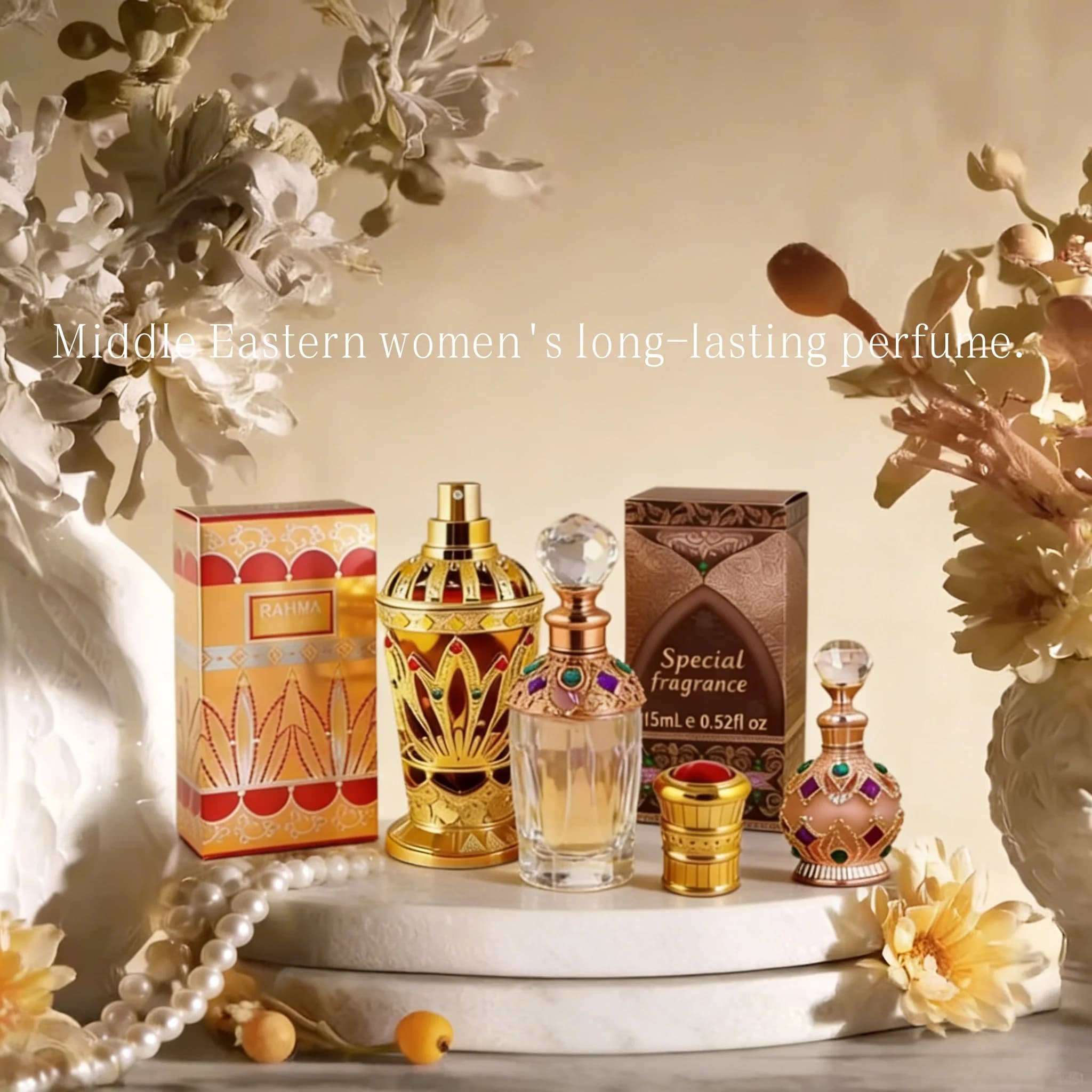 Profumo Arabo 15ml-90ml, Fragranza Medio Oriente Arabia Saudita UAE, Profumo di Dubai, Profumo Unisex