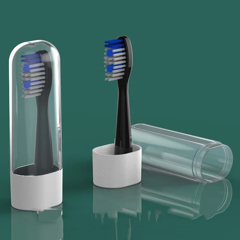 1 piece of cover for electric toothbrush head, protective toothbrush case, portable anti-dust shell