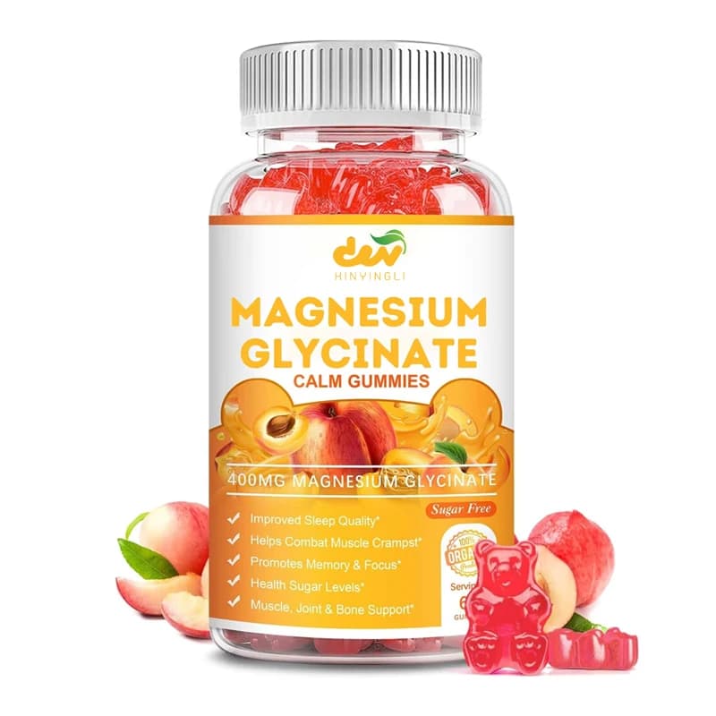 Glycine and magnesium gums contain 1000 mg of citrate, and magnesium and potassium supplements without sugar contain vitamin D.