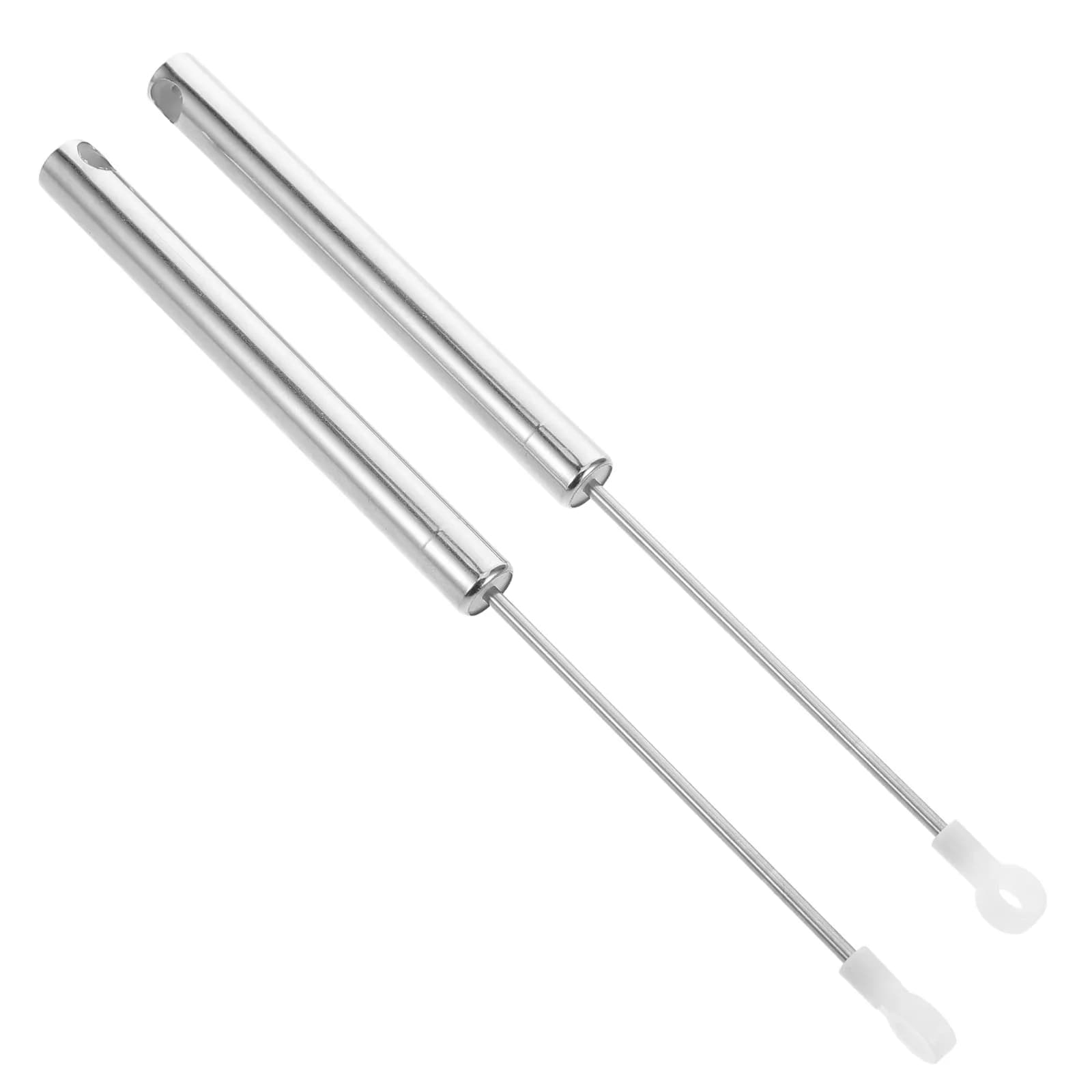 2Pcs Trash Can Damper Silent Steel Support Rod Soft Closing Buffer Replacement for Kitchen Garbage Bin Smooth Close Metal