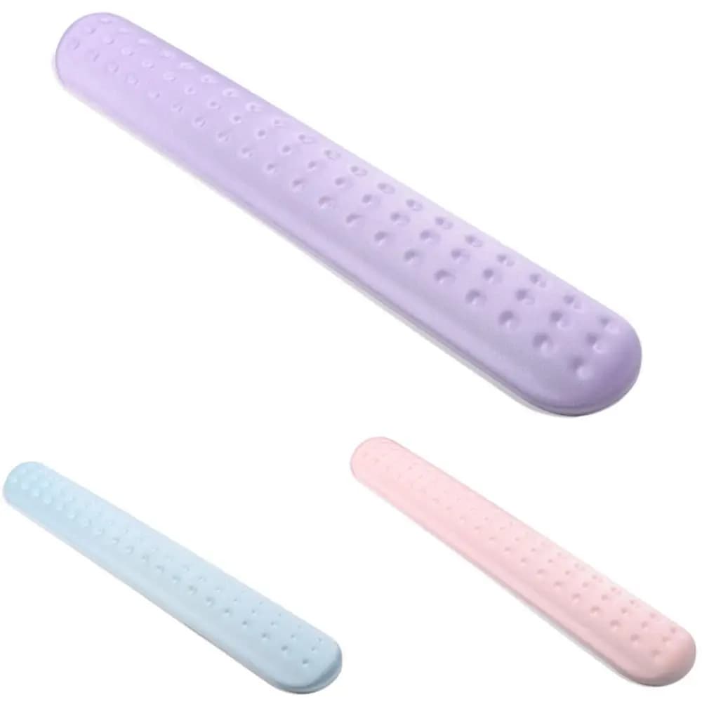 2024 tappetino per Mouse con tastiera antiscivolo PU morbido poggiapolsi tappetino per Mouse Home Office supporto ergonomico per il polso