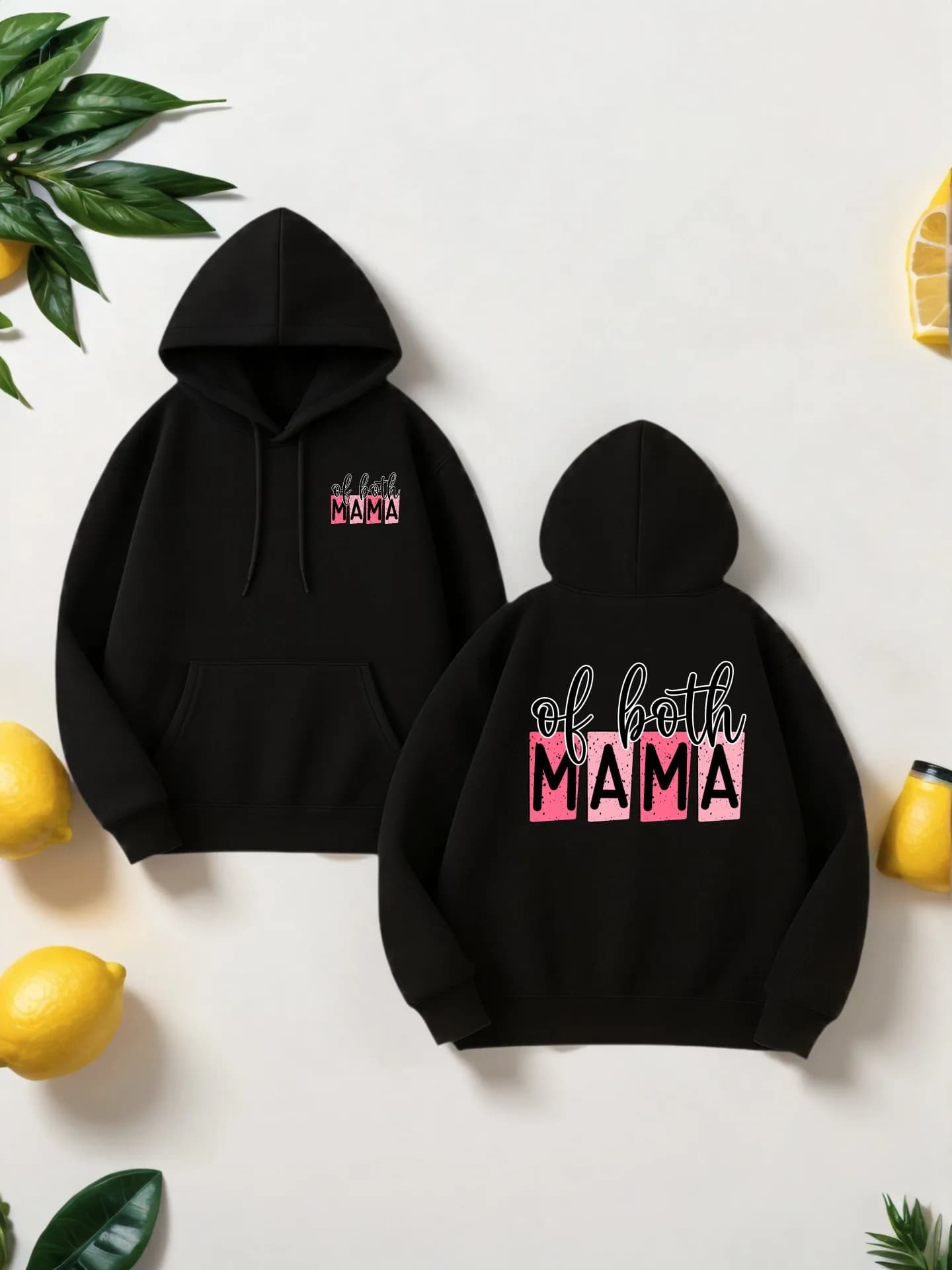Felpa con cappuccio grafica da uomo, stampa di lettere, stile casual, foderata in pile, da indossare tutti i giorni, per giovani uomini