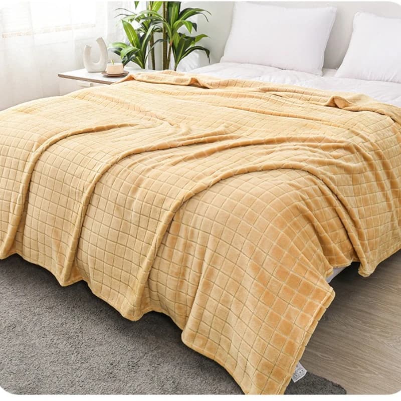 Coperte scozzesi invernali per letti Coperta calda per divano Soffici coperte da tiro Ufficio Pisolino Queen King Size Biancheria da letto Copridivano