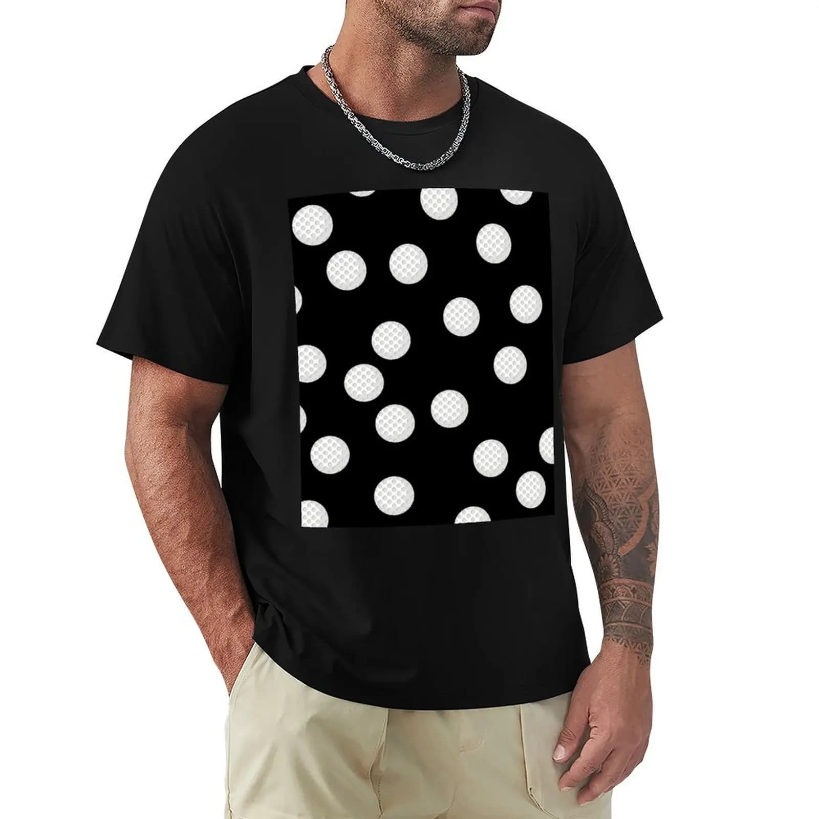 Golf ball T-Shirt t shirt man casual T-Shirt
