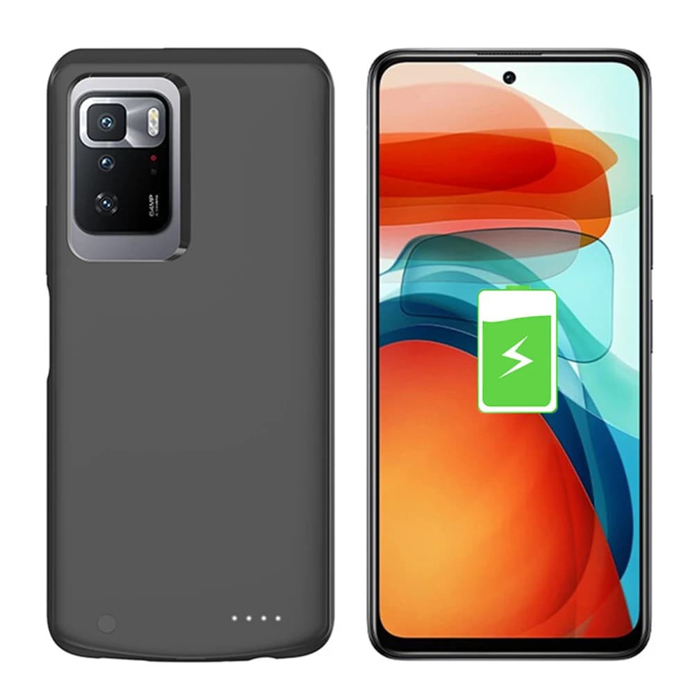 6800mAh per Xiaomi Redmi Note 10s 4G custodie per batterie esterne caricabatterie portatile Cover Powerbank per Redmi Note 11s 4G Power Case