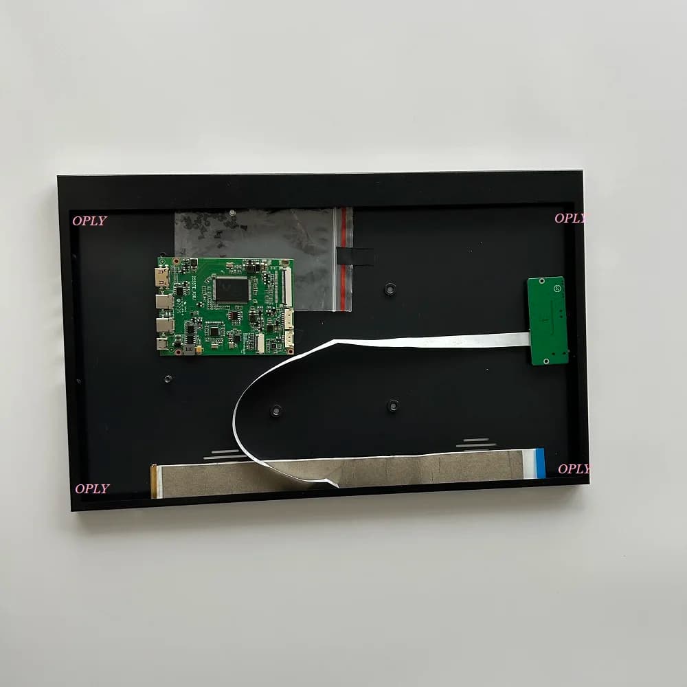 Cover posteriore con custodia in metallo con pannello LCD scheda controller USB compatibile TYPE-C mini HDMI fai da te per NT156FHM NT156FHM-N41 1920*1080