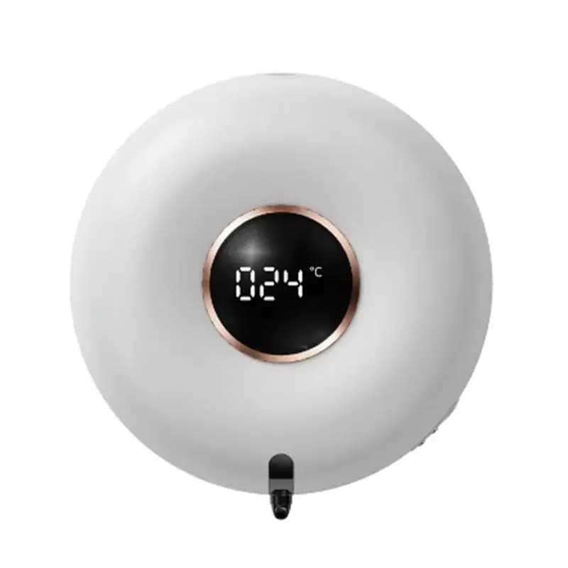 CQMF-Automatic Soap Dispenser 300ML USB Chargeable Smart Foam Machine Touchless LED Display Sensor Foam Soap Dispenser Easy Inst