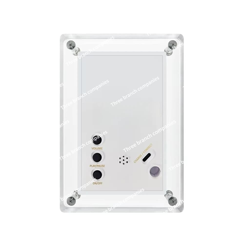 Crystal advertising player 5-inch IPS screen 4GB with battery acrylic digital photo frame
