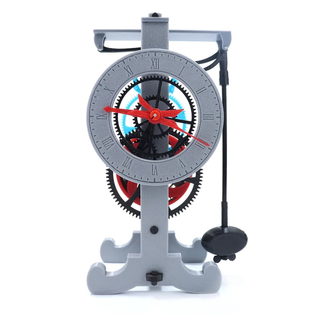 Orologio a pendolo Galileo con stampa 3D, orologio meccanico, attrezzatura sperimentale per la fisica scientifica
