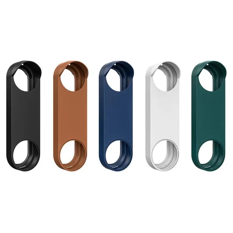Custodia protettiva in silicone per Google Nest campanello per fotocamera campanello resistente ai raggi UV copertura in silice per visione notturna impermeabile