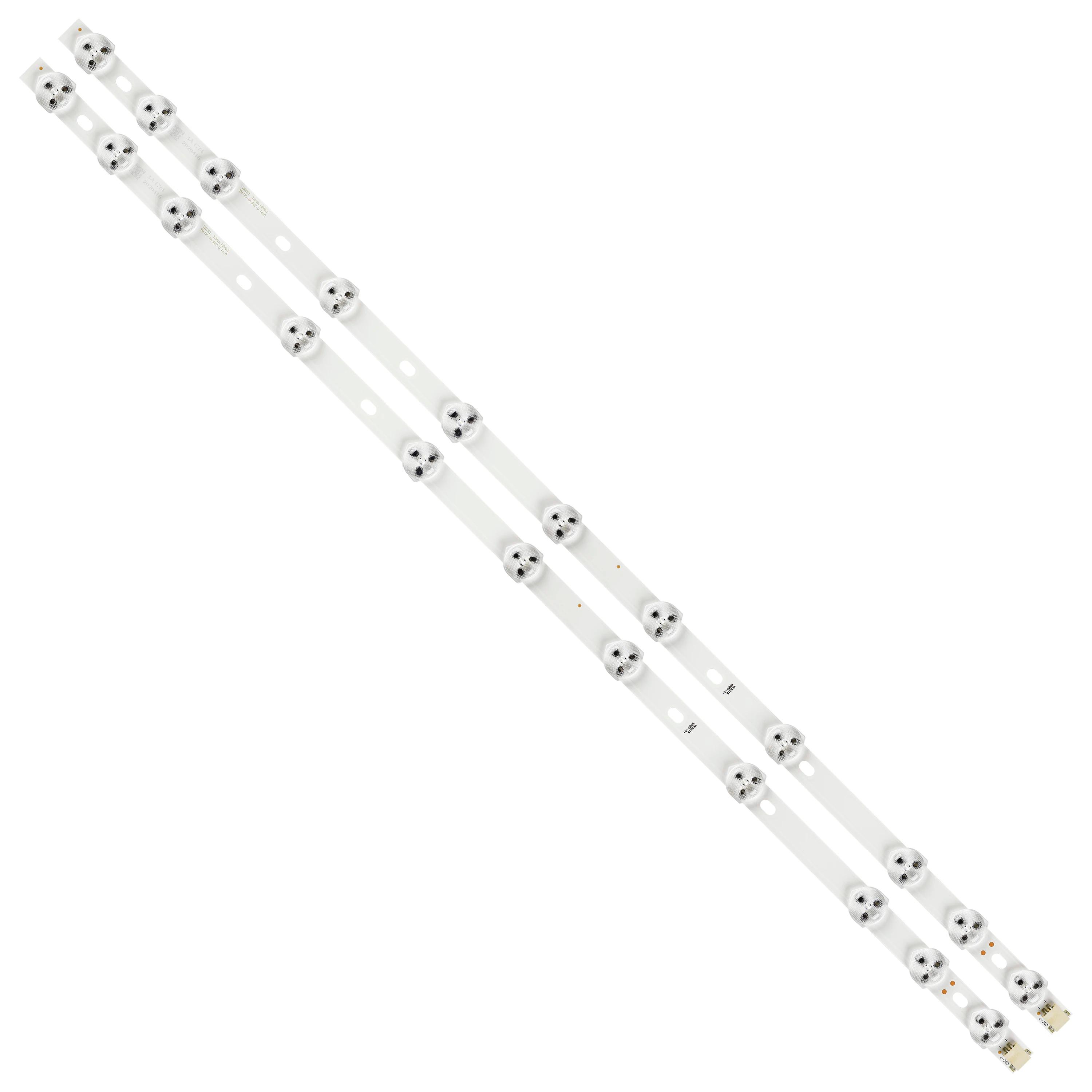 2pcs 575mm LED strip for VES315WNDB-03 VES315WNDB-N01 VES315WNDL-2D-N21 VES315WNDL-2D-N33 VES315WNDL-2D-R02 32W3451DB 32HE2000