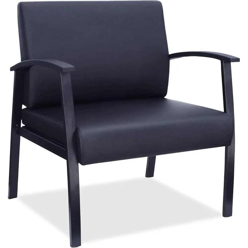 Sedia da Gaming in Pelle Nera Grande e Alta