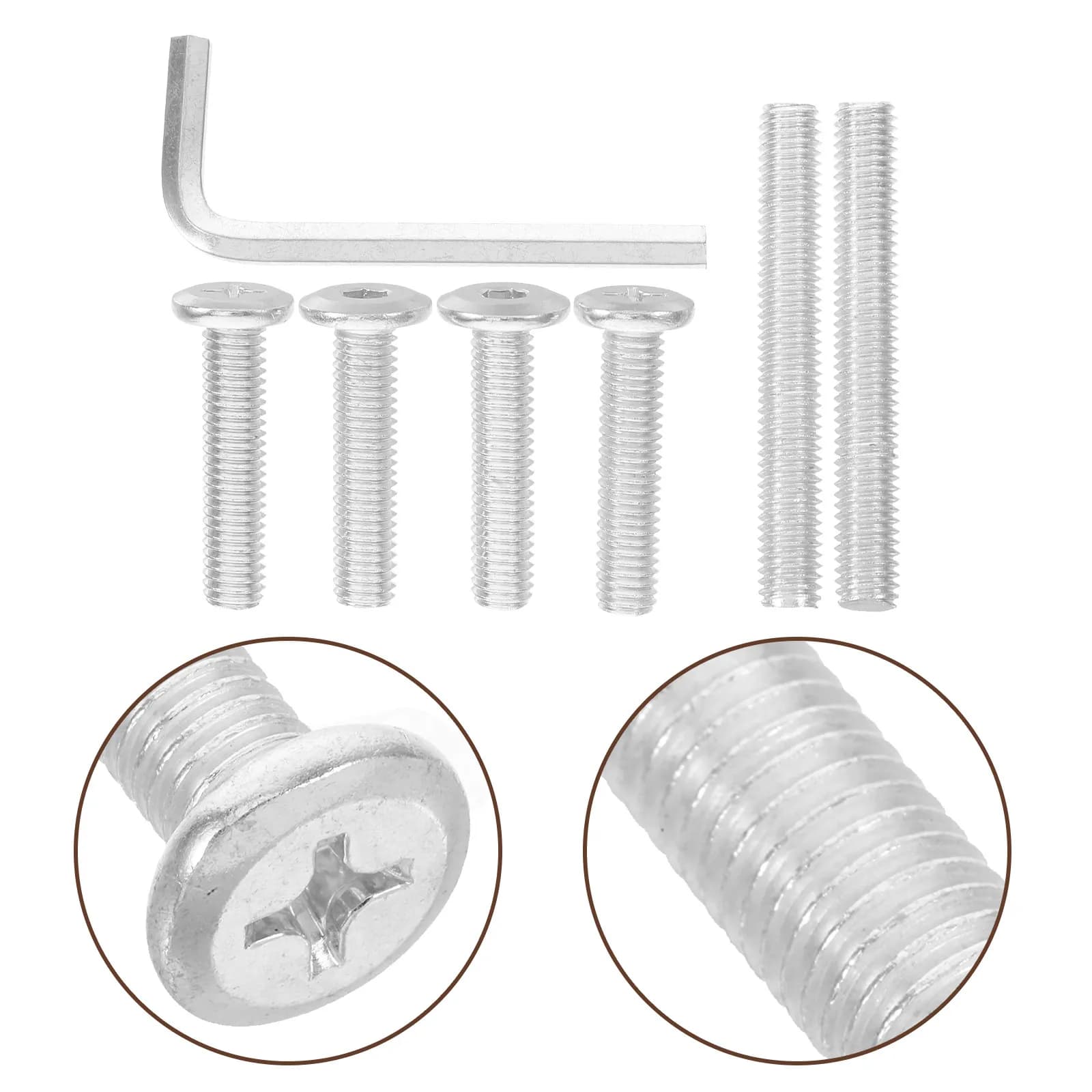 Set di accessori per telaio da arrampicata per gatti: bulloni a testa piatta completamente filettati, viti a esagono incassato, parti fai-da-te per alberi per gatti, forniture per animali domestici