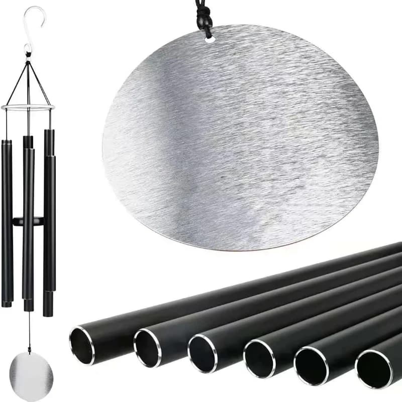 Large outdoor metal wind chimes with deep tone metal craft products