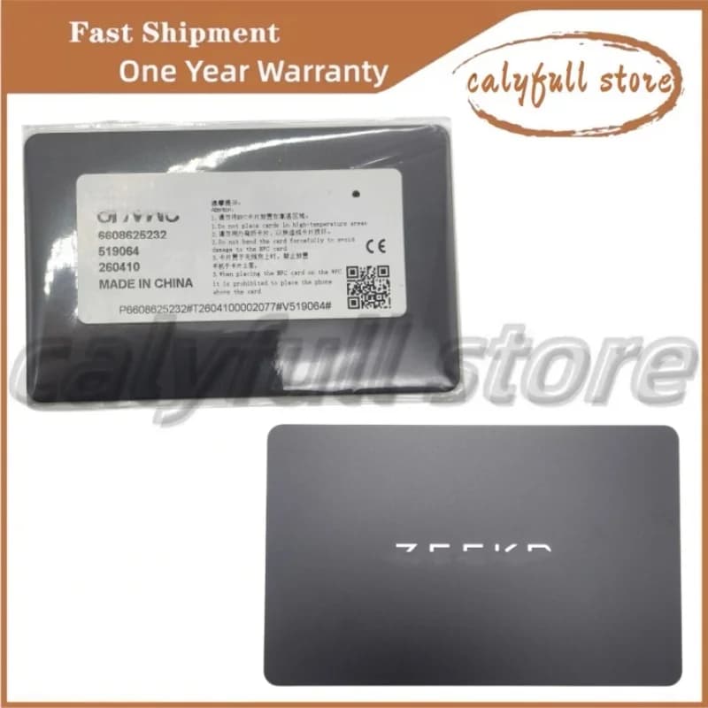 NFC CARD for ZEEKR 001 007GT 7X 9X from 2021-2026 New Key Card