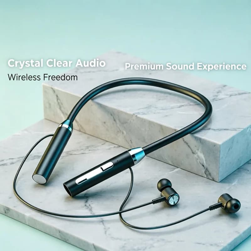 K58 Wireless Headphones Bluetooth Neckband Magnetic Headphones Sports Running 5.3 Headphones with Microphone