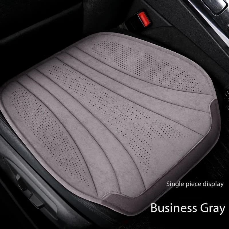 Car Seat Covers in Soft Suede Leather Anti-slip cushions for front seats / breathable rear seats Protection accessories for universal car seats