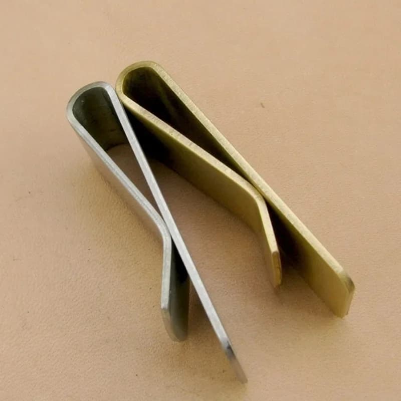 High Quality Stainless Steel Money Clip Slim Pocket Cash Clamp Metal Credit Card ID Clip Hot Sale Men Mini Purse Wallet