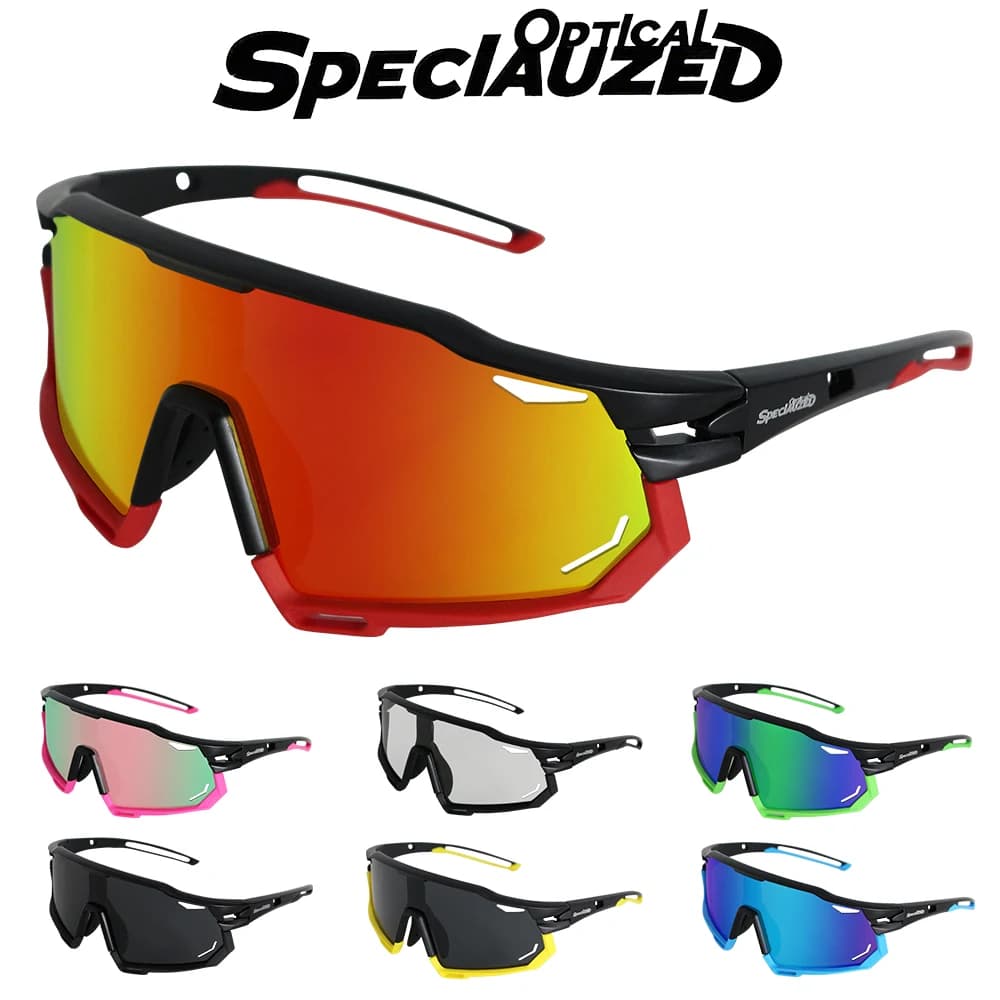 Photochromic Sports Sunglasses Mens Women Baseball Sunglasses Biking Cycling Sunglasses for Teens UV400 Protection