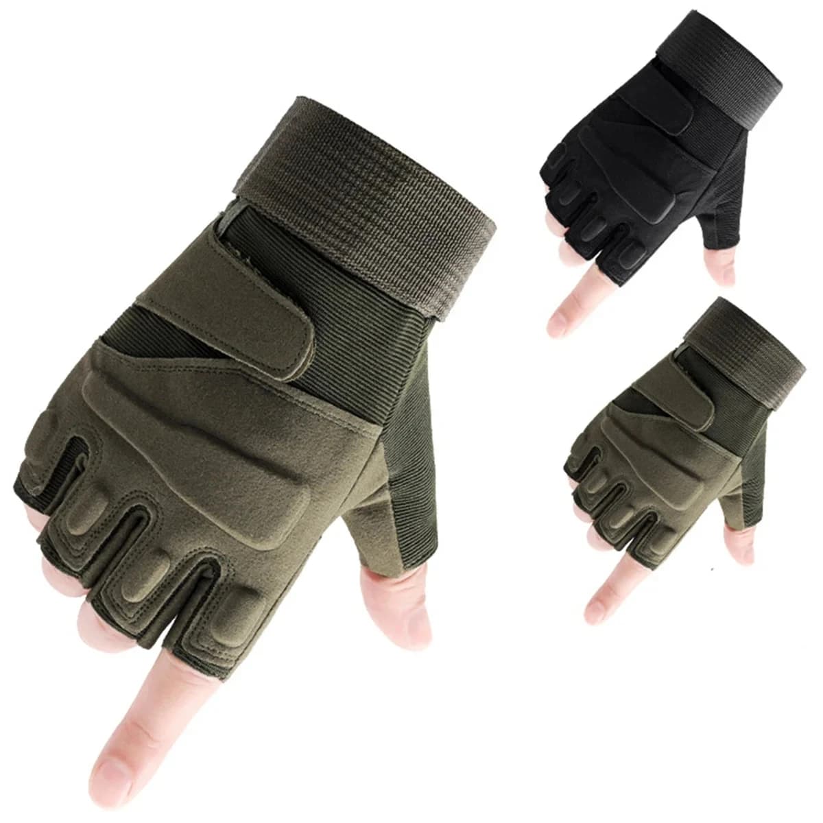 Tactical riding gloves for motorcyclists Cycling gloves Sports Climbing Paintball Tiro Z906 Hunt Riding Ski Gloves half fingers