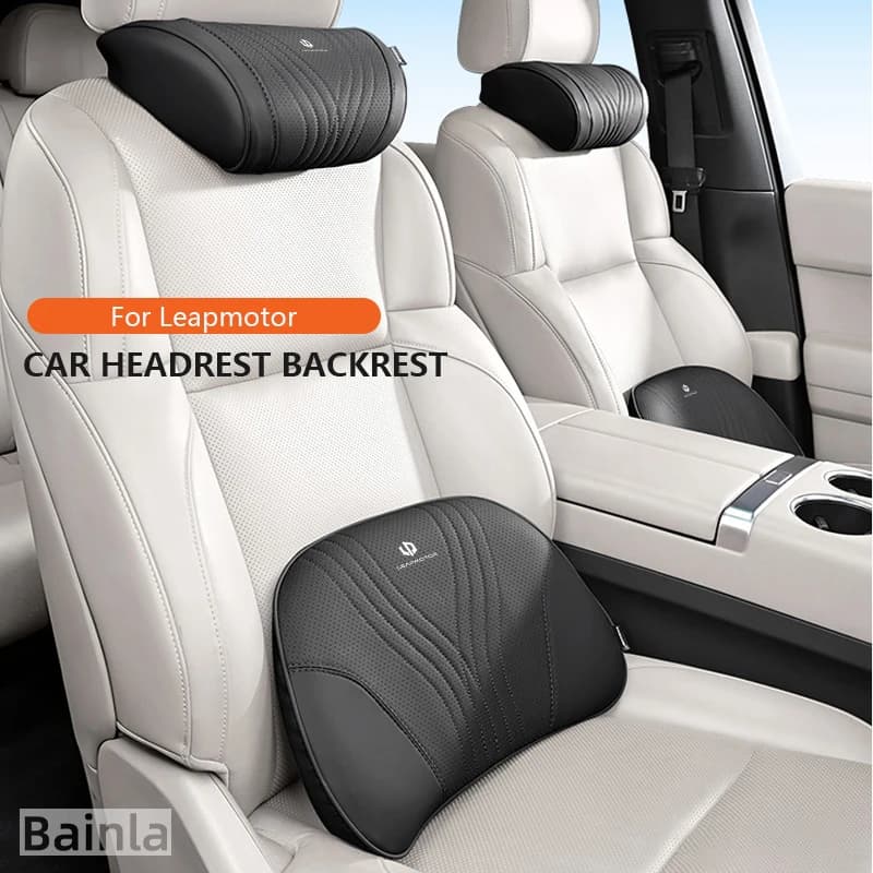 Car Headrest, For Leapmotor C10 C11 C16 B01 B10 C01 2024 2025 2026, Car Neck Pillow Waist pillow Neck Support Auto Accessories