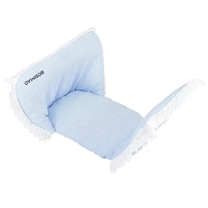 (Only the cushion）Pet Car Cushion Anti Dirt Cat and Dog Cat Inner Mat Fence Dog Small Cart Edge Mat Cute Lace