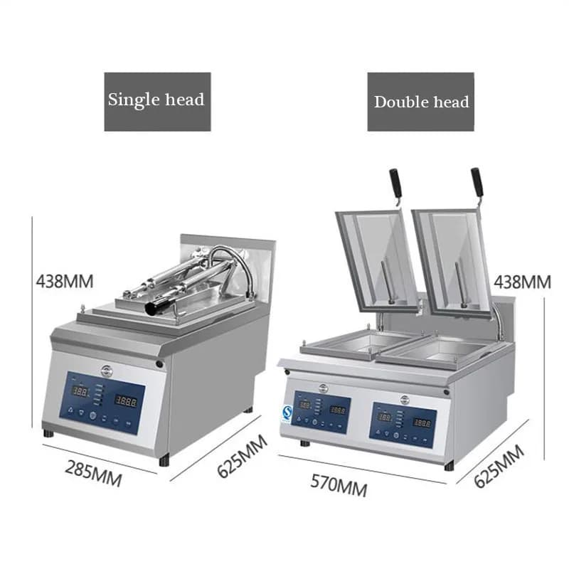 Macchina Automatica per la Cottura di Ravioli e Pancake, Padella per Frittura 220V