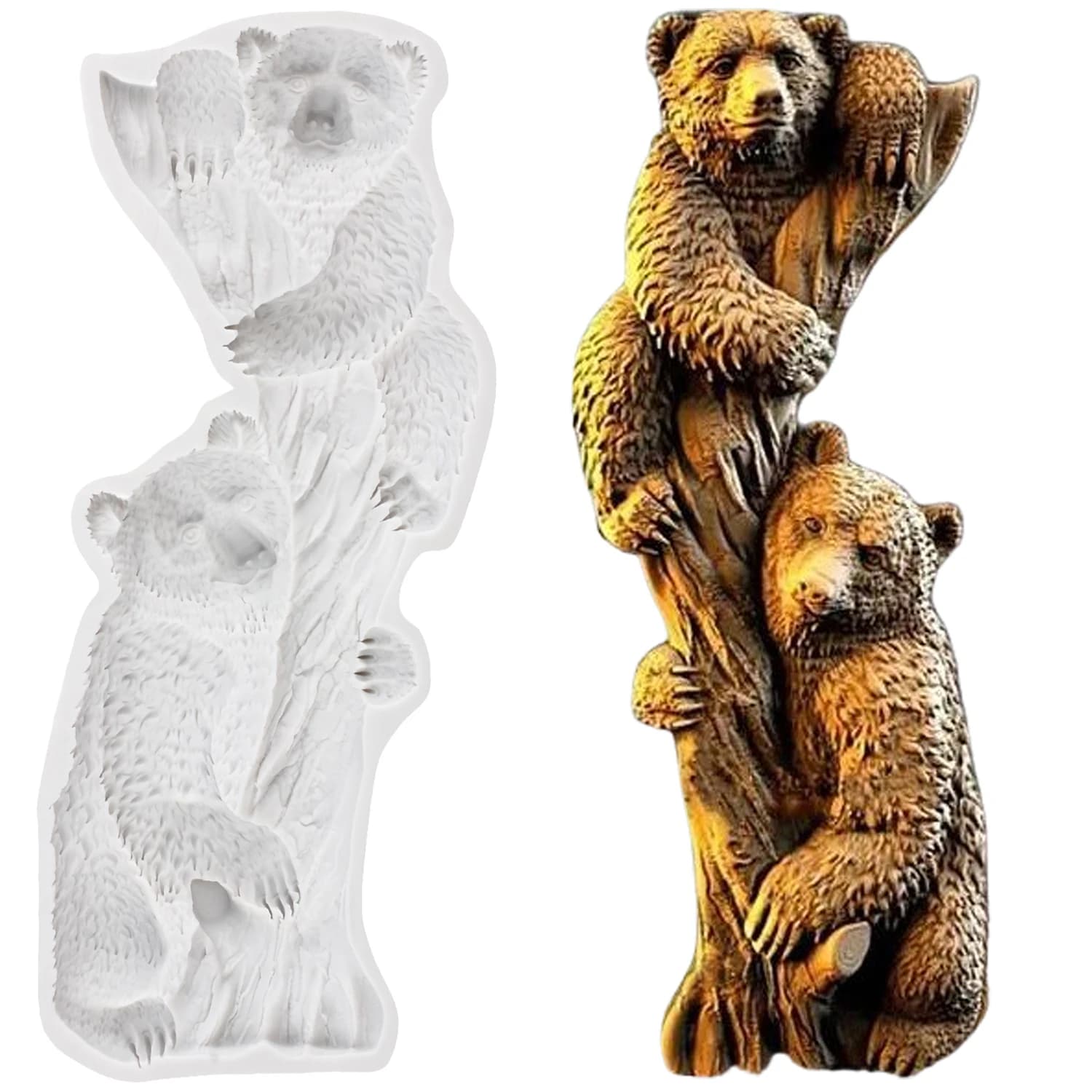 Stampi in silicone Koala Orso Strumenti per decorare torte fondente Cupcake Topper Cioccolato Caramelle Zucchero Artigianale Pasta di gomma Argilla polimerica