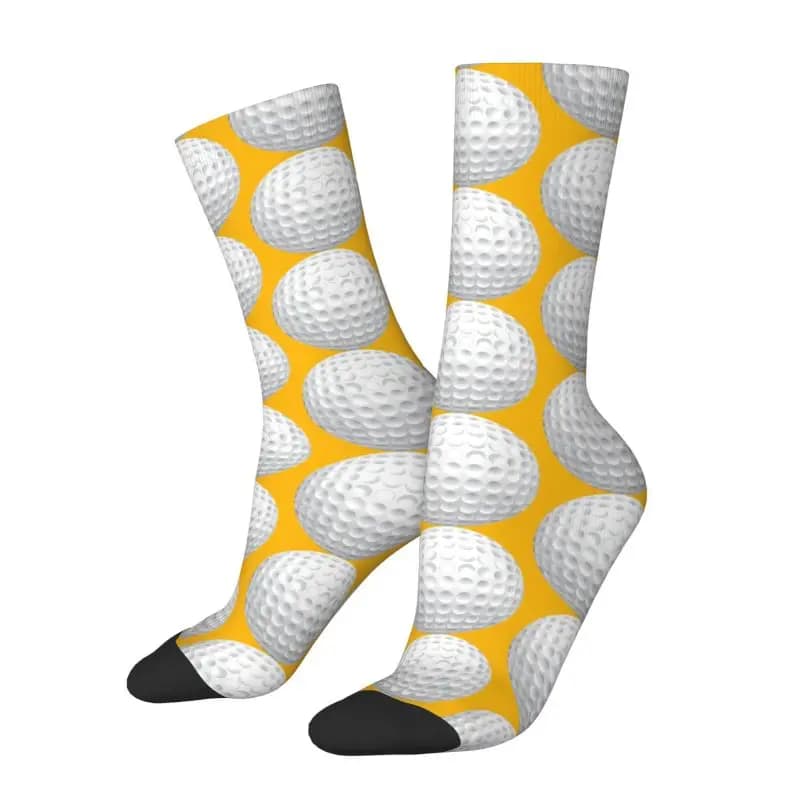 Calzini da Golf Personalizzati con Stampa alla Moda per Uomo e Donna, Elasticizzati per Estate, Autunno e Inverno