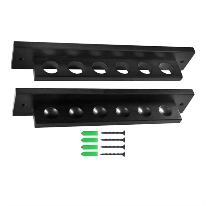 Supporto per Stecche da Biliardo - Porta Stecche in Legno per Accessori da Tavolo da Biliardo, Ideale per Sala Giochi, Club o Man Cave