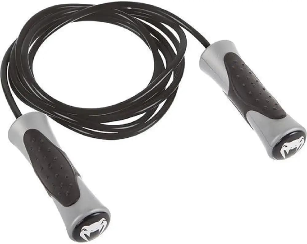 Corda per saltare veloce 275 cm/108 pollici - Cuscinetti a sfera lisci, vinile, nero