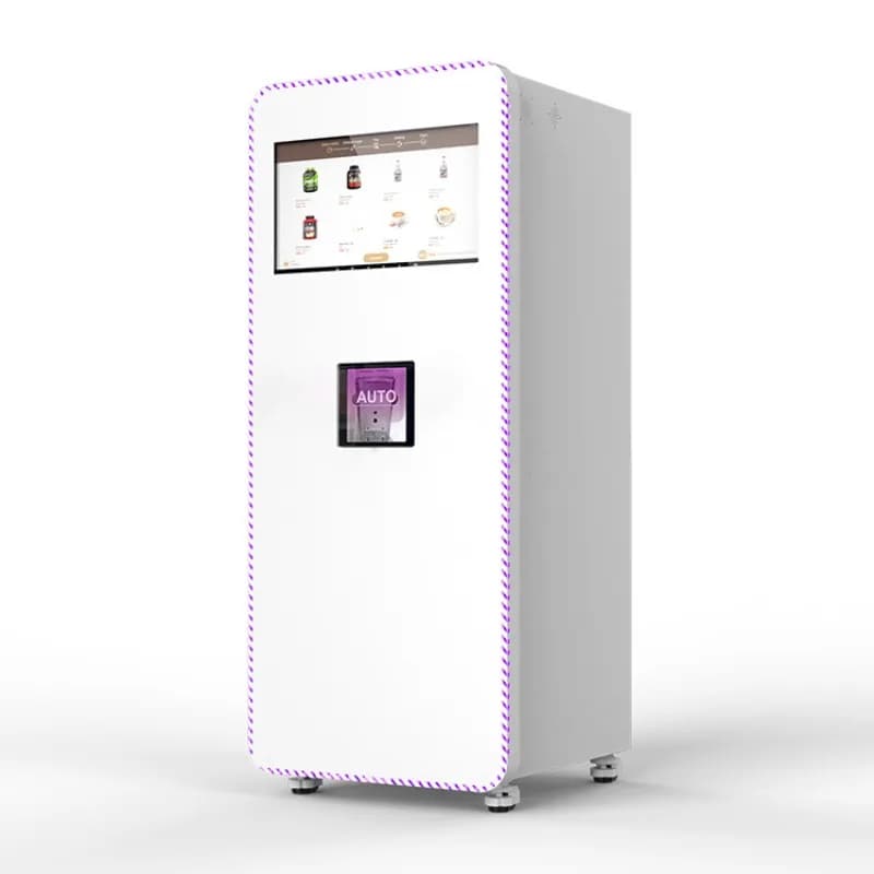 Self-service protein powder fully stirring automatic cleaning protein powder machine