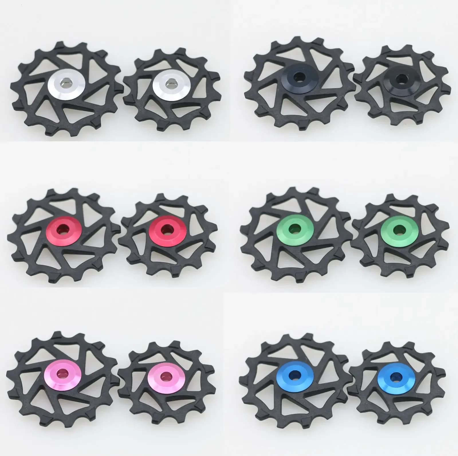 Bicicletta Cuscinetto In Ceramica Deragliatore Posteriore Jockey Ruota Stretta Puleggia Larga 12T + 14T Per-SHIMANO SRAM XX1 X01 Accessori Per Il Ciclismo
