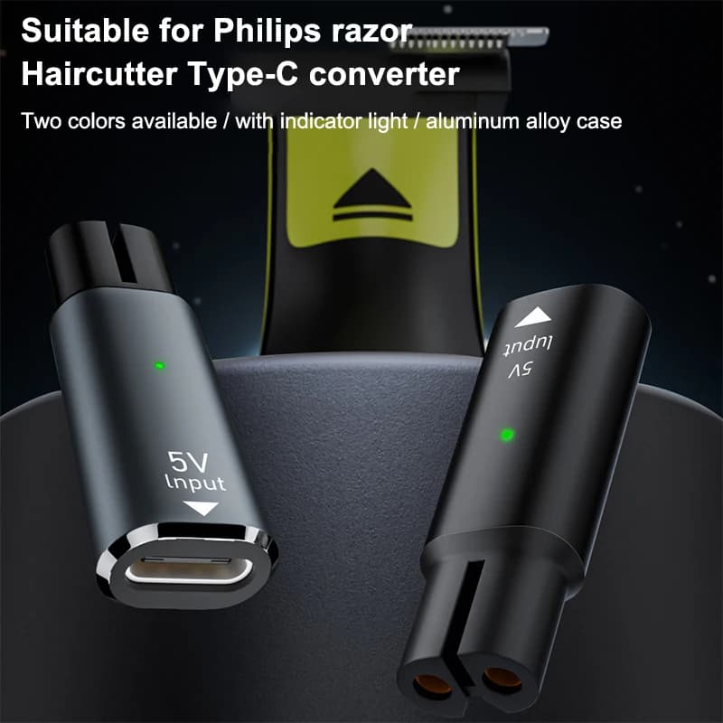 perNice per1 5V Type-C converter charger for OneBlade QP2724 QP2834 QP1424 QP1924 QP4631