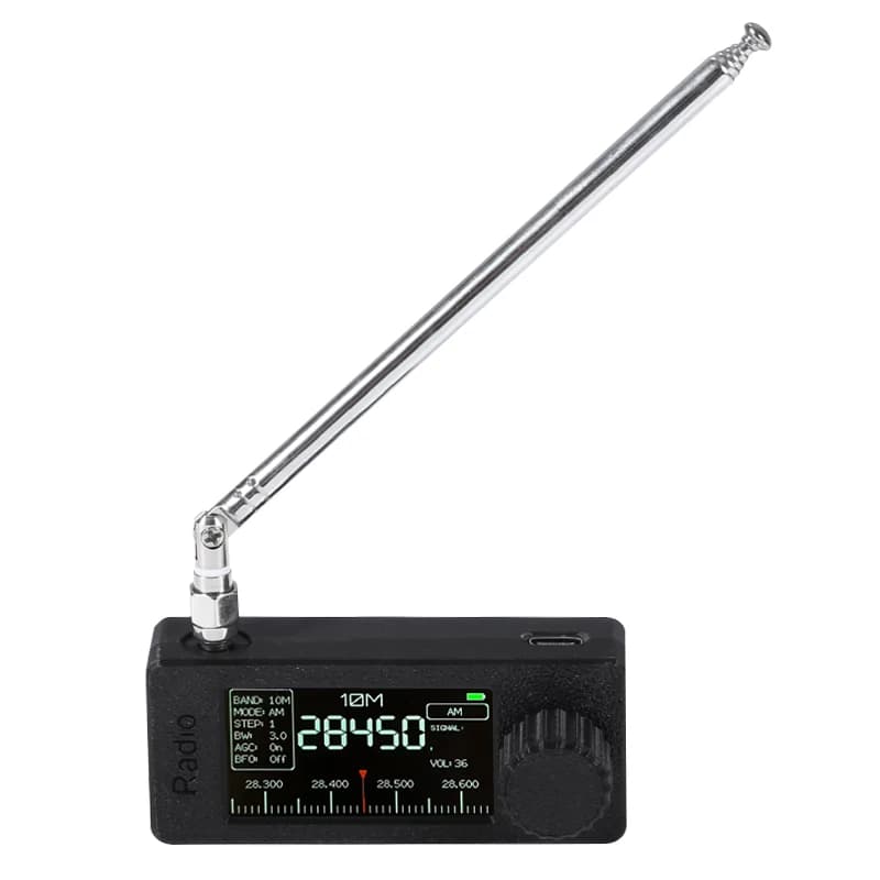 SI4732 0,5-108 MHz LSB USB AM FM LSB USB AM FM Mini ricevitore radio portatile tascabile