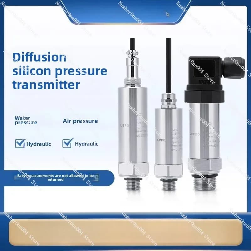 Sensore trasmettitore di pressione Trasmettitore di pressione di temperatura di flusso di livello industriale 4-20 mA Display digitale per vari supporti
