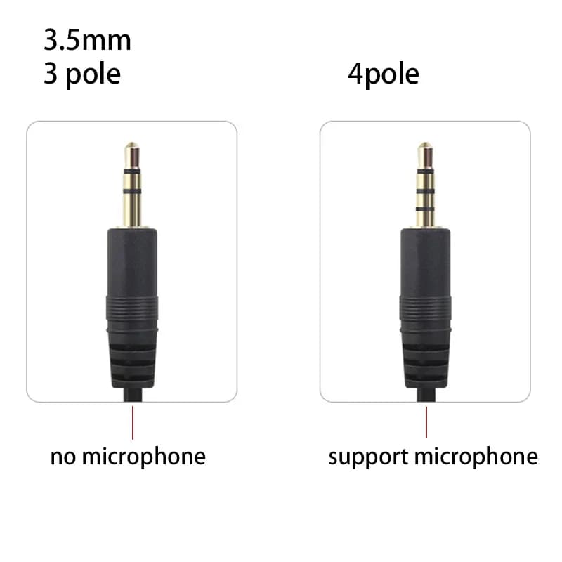 1/2/3/m 3.5mm AUX Jack Cavo di Prolunga Audio Maschio a Femmina Cavo 3.5 Ausiliario Cuffia Auricolare Altoparlante Stereo 3 Poli/4 Poli