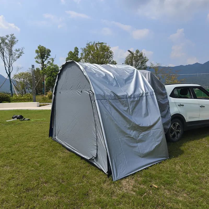 Tende da campeggio per veicoli fuoristrada con copertura antipioggia, tende da campeggio per auto, tende per portellone per veicoli fuoristrada all'aperto, escursioni con lo zaino in spalla e
