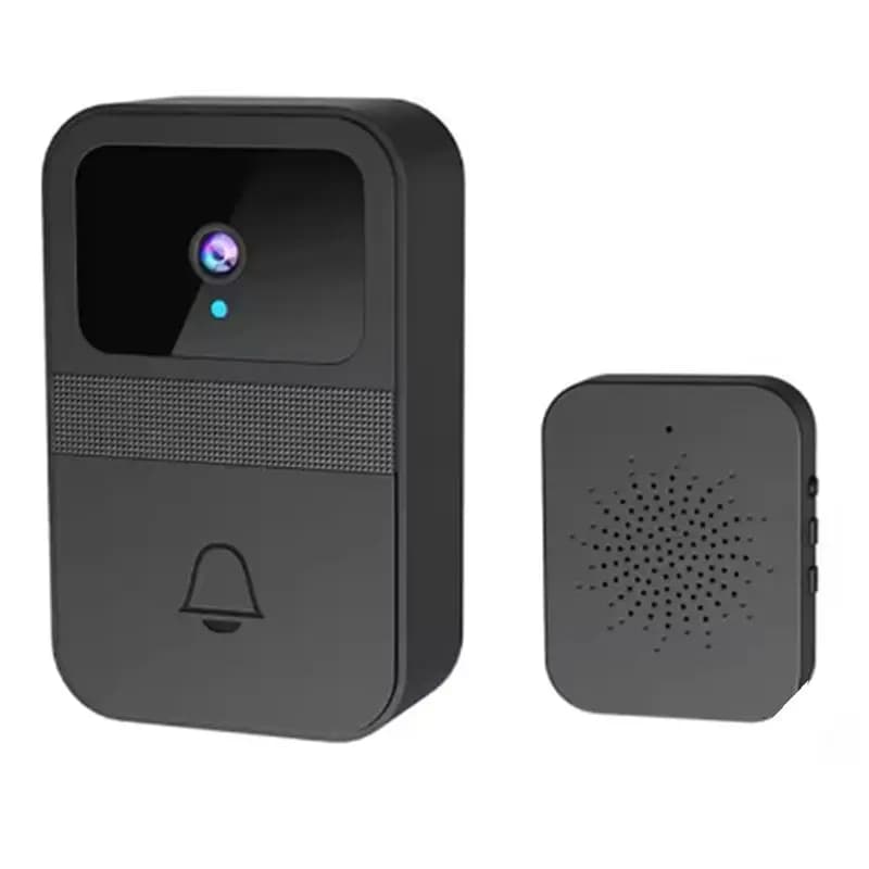 B17C Set Campanello Wireless per Casa con Audio Bidirezionale, Videocamera HD, Archiviazione Cloud, Visione Notturna, Compatibile Wi-Fi 2.4G