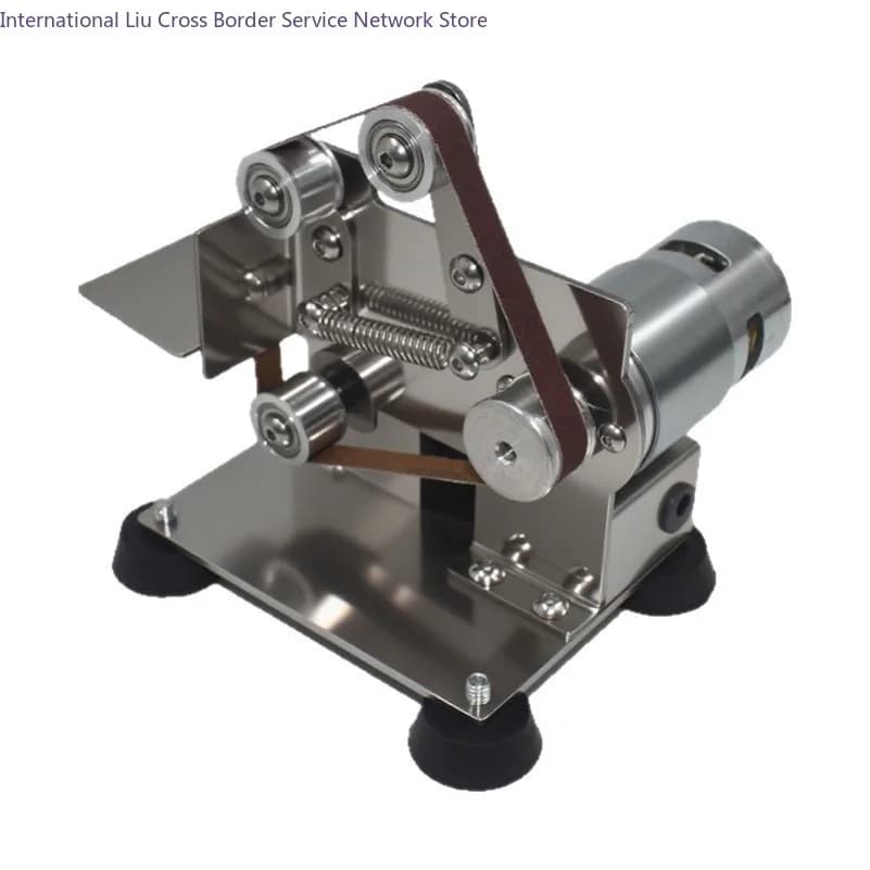 Mini Smerigliatrice Multifunzionale in Acciaio Inox, Macchina Elettrica per Lucidatura e Levigatura, Miniatura per Uso Domestico