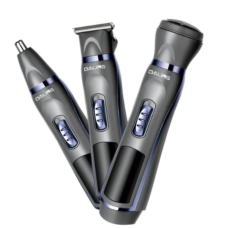 3 In 1 Electric Stubble Shaving Satin Grooming Trimmer For Men Witches Style Clipper Naked Haircut Facial Razor
