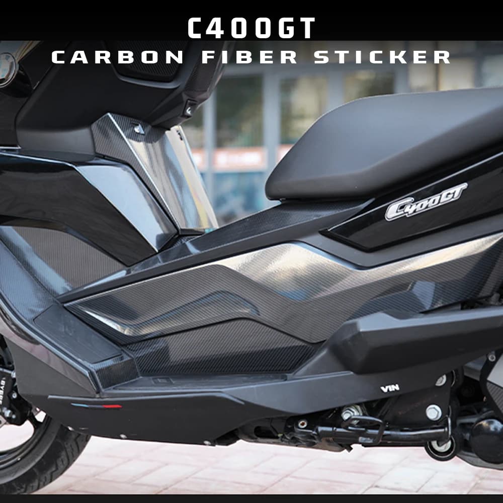 5D Carbon carenatura emblema adesivo decalcomania moto corpo kit completo decorazione adesivo per C400GT C400 GT