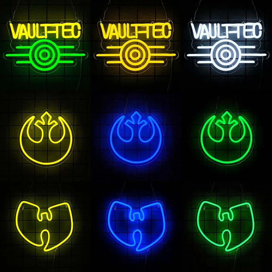 Insegna al Neon per Gaming, Decorazione per Stanza Gamer, Luce LED per Camera da Letto Adolescenti, Decorazione da Parete Alimentata USB per Man Cave, Bar, Stanza dei Bambini