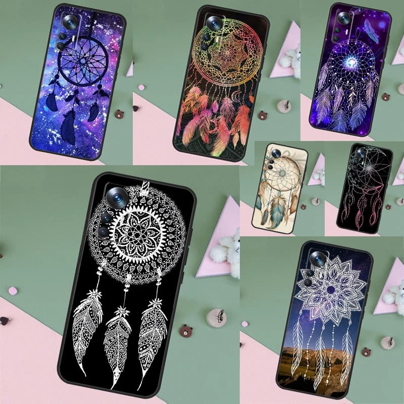 The Dream Catcher Mandala Funda For Xiaomi 15 14 Ultra 17 Pro Max 13T 14T 15T POCO F5 F6 F7 Pro X5 X6 X7 F8 Ultra Case