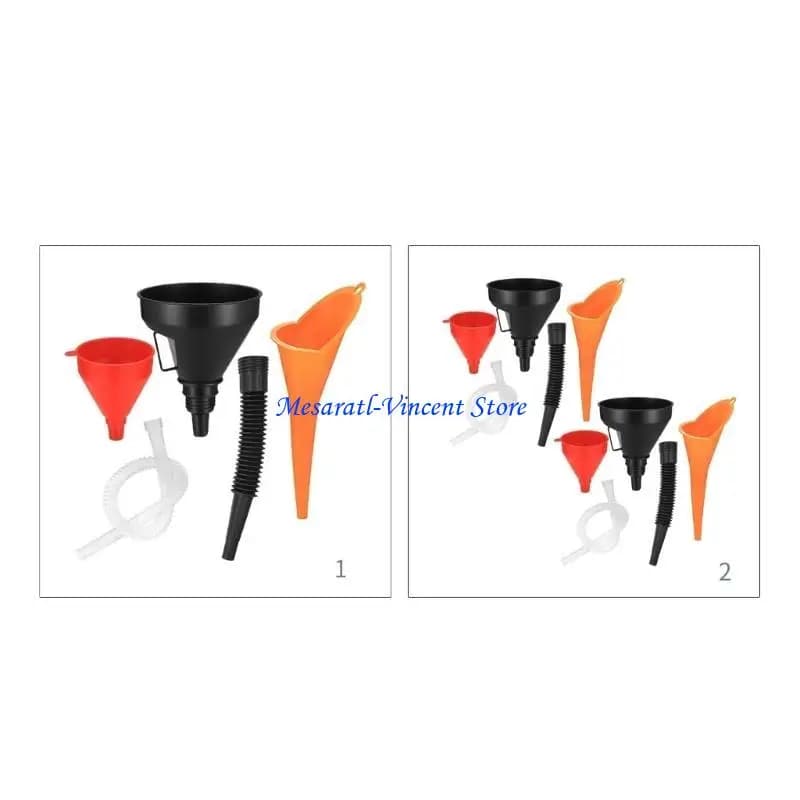 A70F 1/3 set Set riempimento olio per utensili in plastica Essenziale per trasferimento efficiente combustibili oleosi