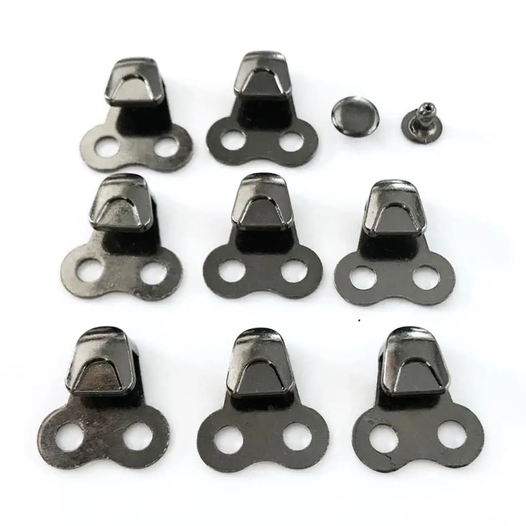 Hiking Boot Buckle Alloy Shoelace Lock Wide Shoe Accessories Metal Buckles for Outdoor Climbing Shoe Replacement