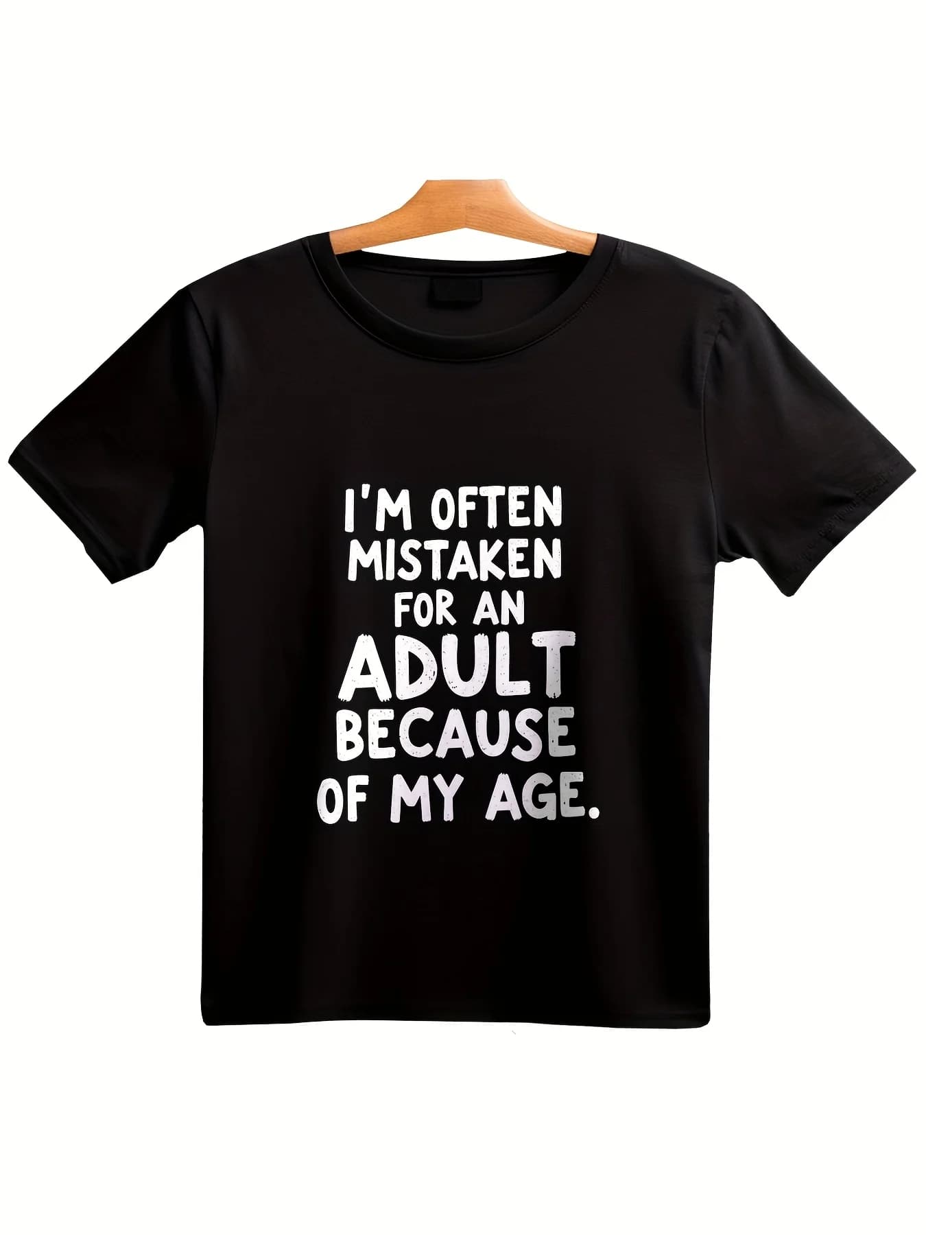 Men's Custom T-Shirts Short Sleeved T-Shirts in Large Cotton, Christmas T-Shirts, T-Shirts with funny sayings